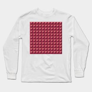 3D Pyramid Pattern 1 Long Sleeve T-Shirt